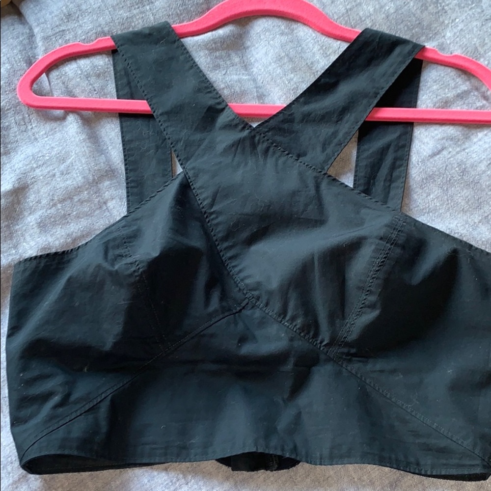 Madewell Halter Neck Crop Top